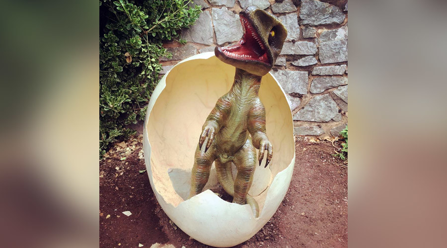 Tyrannosaurus Sex: Search for woman caught in lewd act at family dino park (GRAPHIC PHOTO)