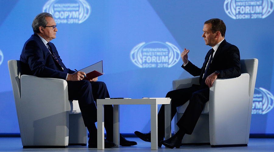 PM Medvedev pledges to stay on conservative course to protect Russian living standards