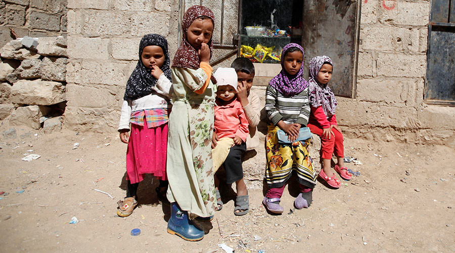 Yemen’s starving children ‘heart-breaking’: UN urges end to conflict amid Saudi strikes