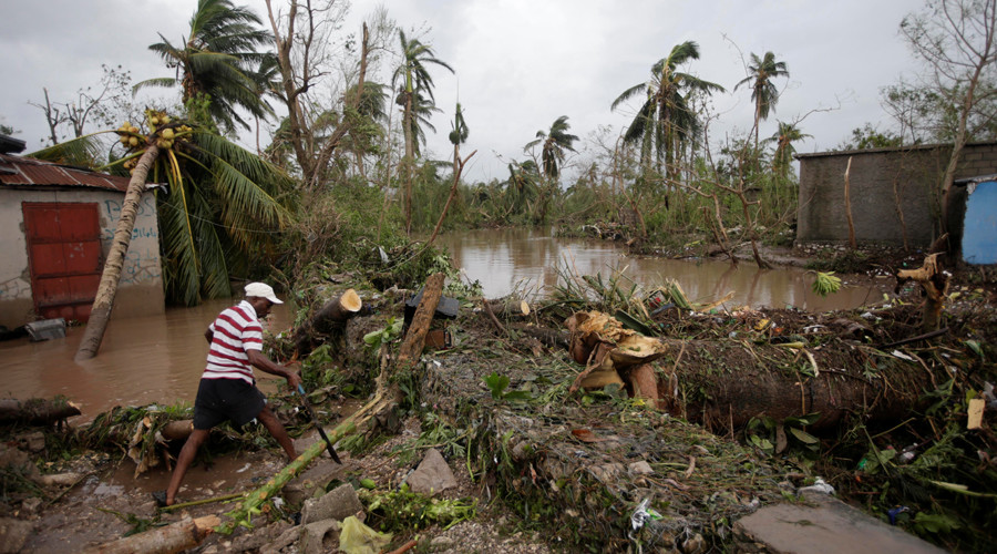 Worst disaster in Haiti since 2010 earthquake: Storm leaves 340 dead as it approaches US (PHOTOS)