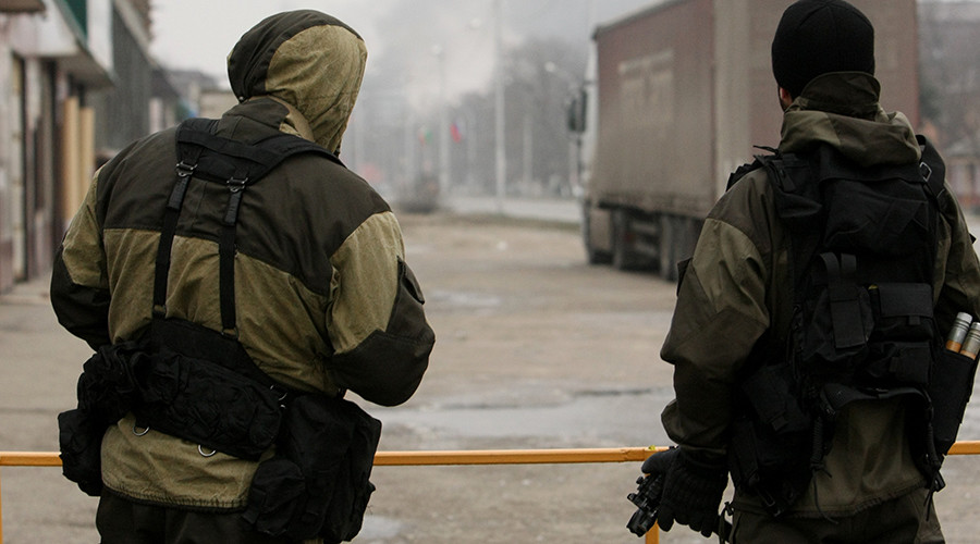 8 militants killed in shootout with police in Chechnya, Russia