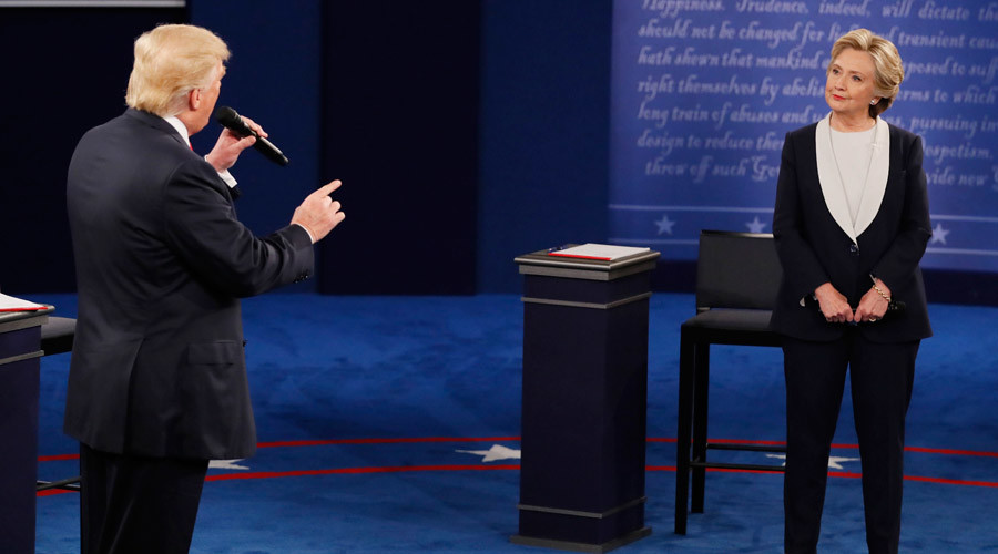 Blow by blow: Clinton, Trump face off in second debate