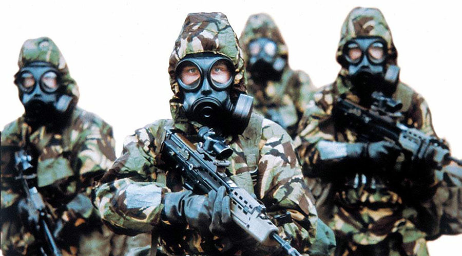 Are UK special forces preparing for chemical warfare ahead of assault on Mosul, Iraq?