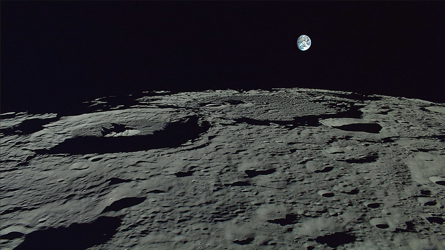 Breathtaking HD timelapse shows rare ‘Earthset’ as seen from moon ...