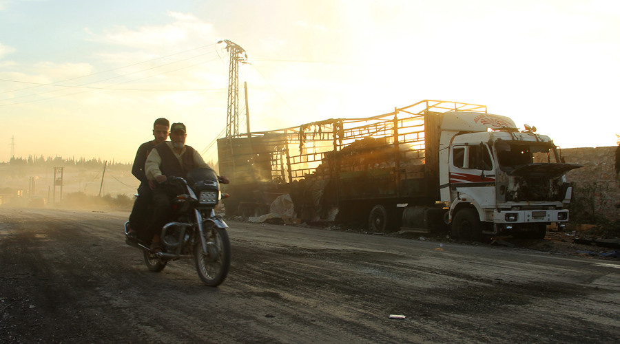 Russian MoD invites UK to prove ‘Russophobic’ accusation that Moscow hit aid convoy in Aleppo