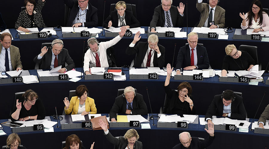 EU Parliament promotes democratic values by lumping journalists in with terrorists