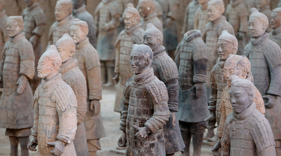 Terracotta Army probably designed by Greeks who arrived in China before Marco Polo – researchers