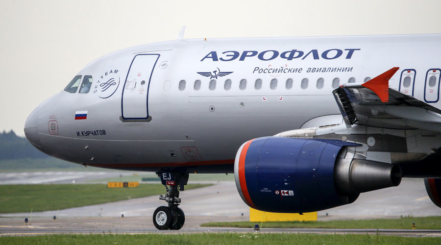 Aeroflot plane in Geneva searched for explosives, man arrested following bomb threat