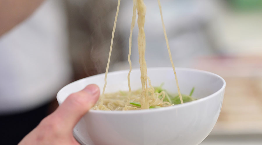 Finger food: Child makes grim discovery in noodles