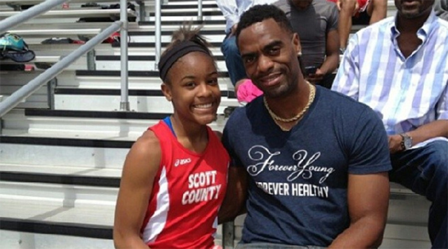 US Olympic sprinter Tyson Gay’s daughter shot dead
