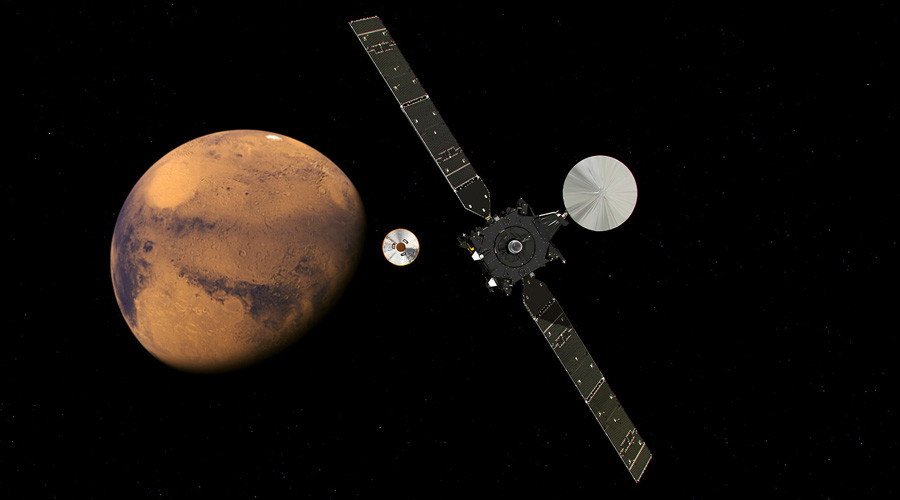 ExoMars Schiaparelli lander on course to touchdown on red planet (IMAGES)