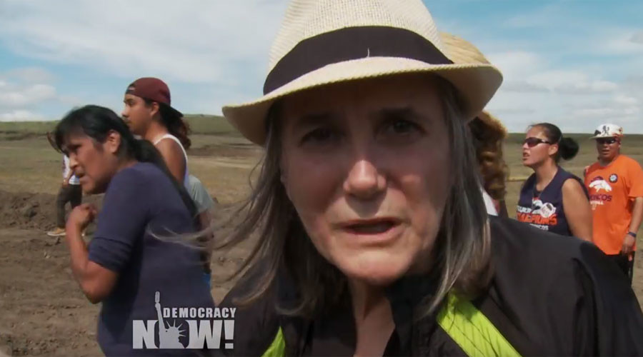 Riot charges dropped against Amy Goodman for reporting on Dakota Access Pipeline
