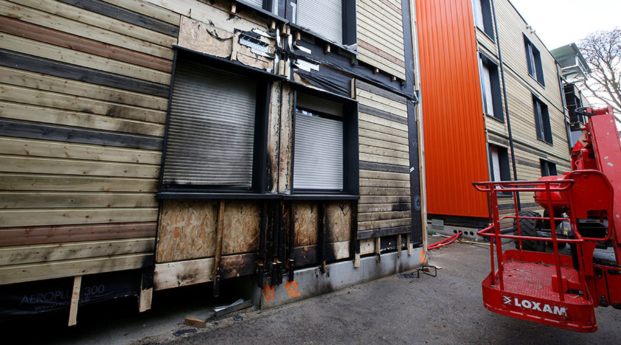 New homeless center in luxury Paris district hit by apparent arson attack