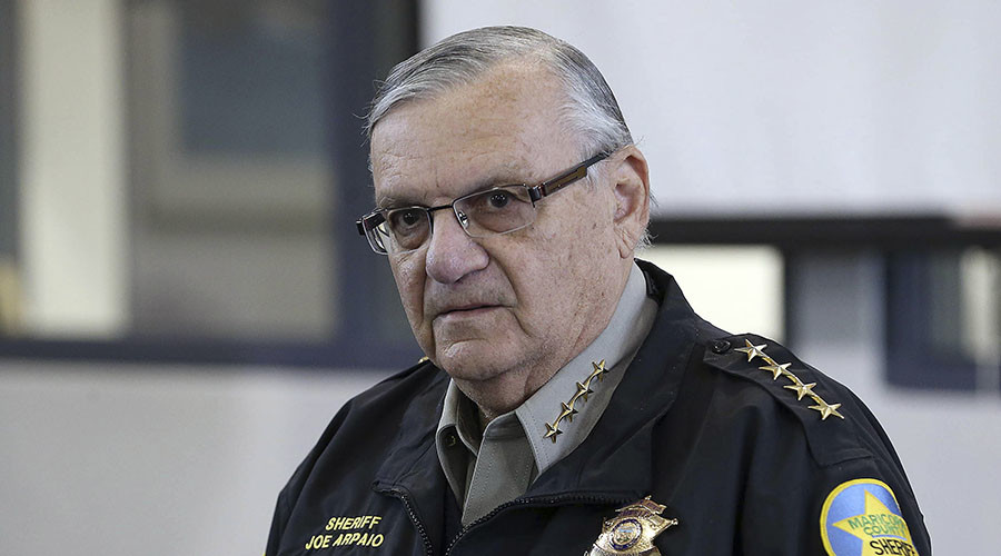 DOJ files charges against Sheriff Joe Arpaio