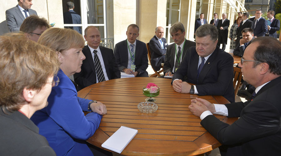 Putin, Merkel, Hollande & Poroshenko to discuss Ukraine crisis at Berlin meeting