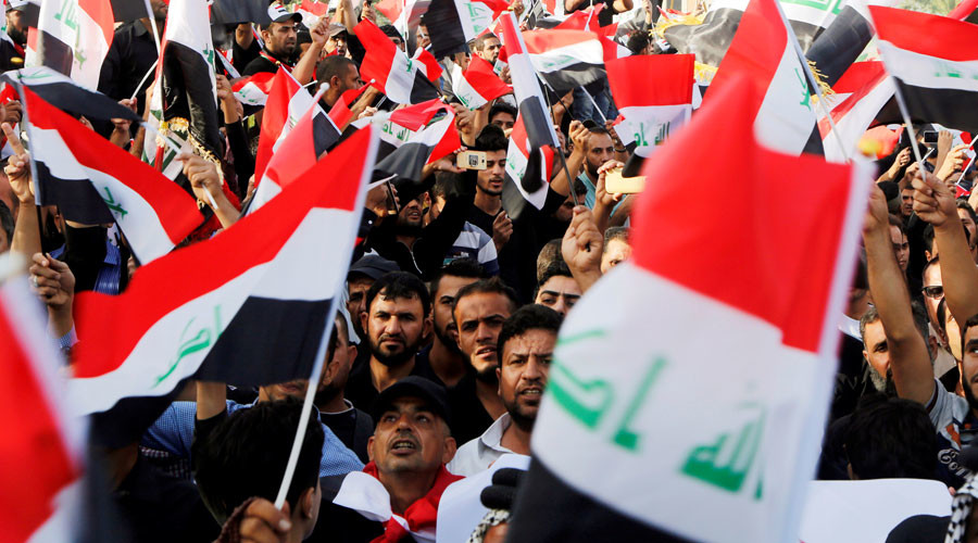 ‘Get out, Erdogan!’ Huge demo in Baghdad protests Turkey’s Iraq presence