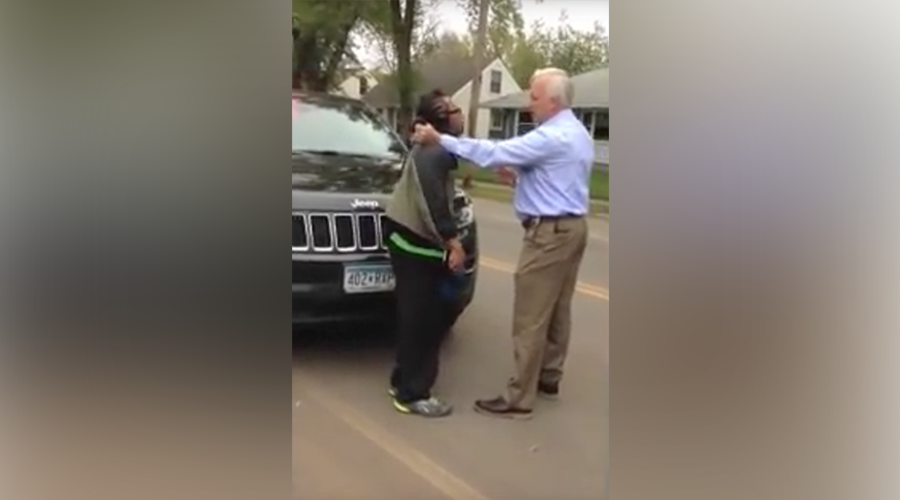 Walking while black: Minnesota man avoiding construction arrested