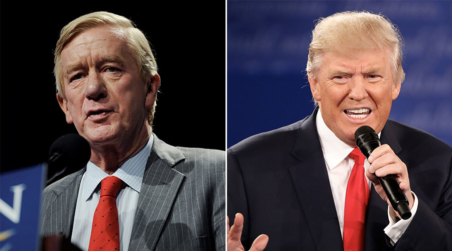 Libertarian Party VP insults Trump, practically endorses Clinton