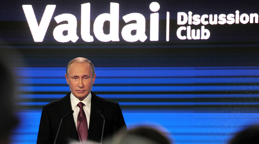 Putin: 'Russia may lose patience over Syria accusations' & other Valdai top quotes