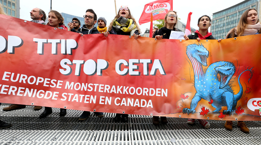 EU-Canada trade deal in shambles with Belgium's arbitration revision demand