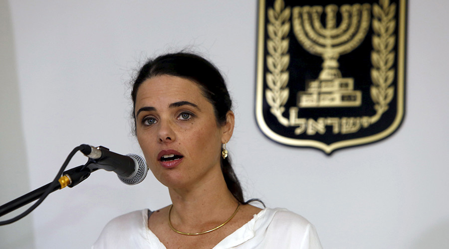 Ayelet Shaked, Israel's Justice Minister © Gali Tibbon