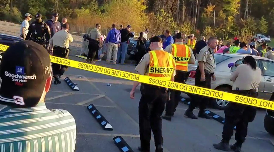 Vehicle plows into 22 NASCAR fans in parking lot after Virginia race