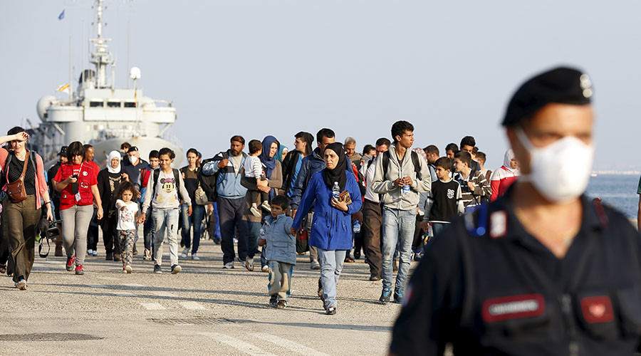 ‘Why don’t you go to your Iraqi caliphate?’: Anti-migrant message appears on Italian church