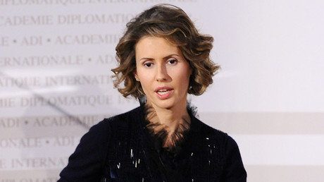 Asma Assad, the wife of the Syrian president Bashar Assad. © Miguel Medina