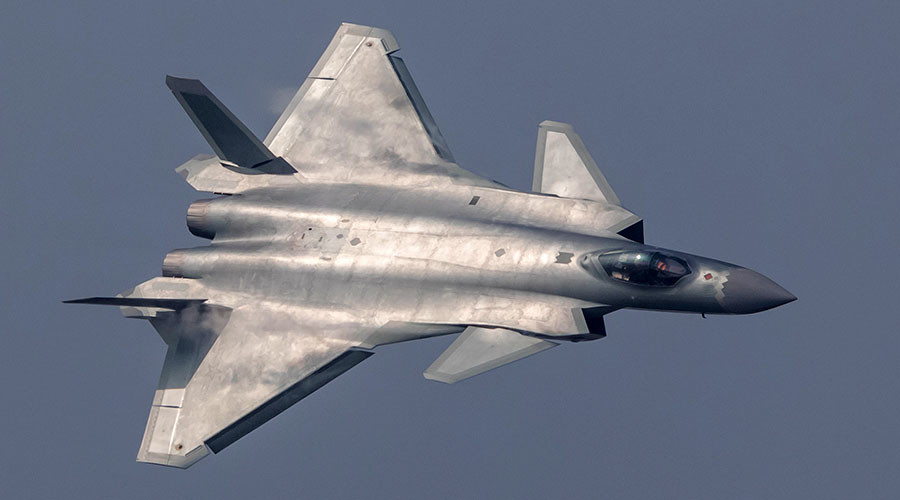 China unveils advanced J20 stealth fighter in fly over at air show