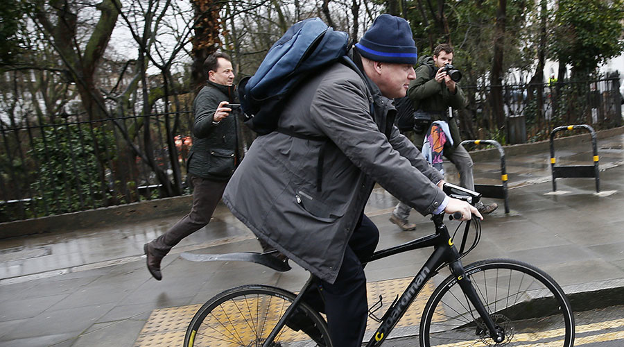 Boris Johnson banned from cycling to work because terrorists might target him