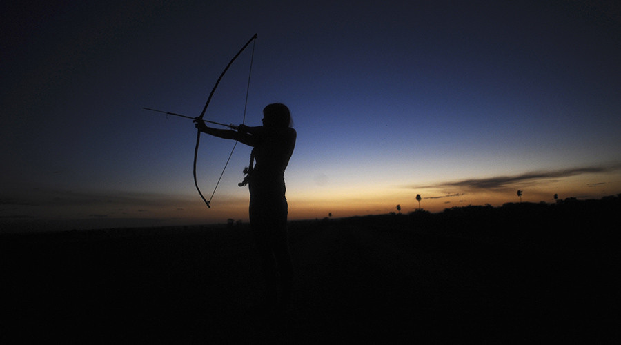 Burglar flees with arrow in buttocks after Australian pensioner shoots intruder with bow