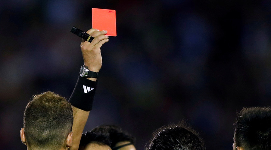 Mexican footballer kills referee after headbutting over red card (DISTURBING PHOTOS)