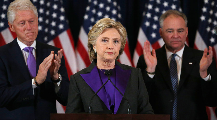 #ImStillWithHer: Clinton backers praise 'gracious' concession speech