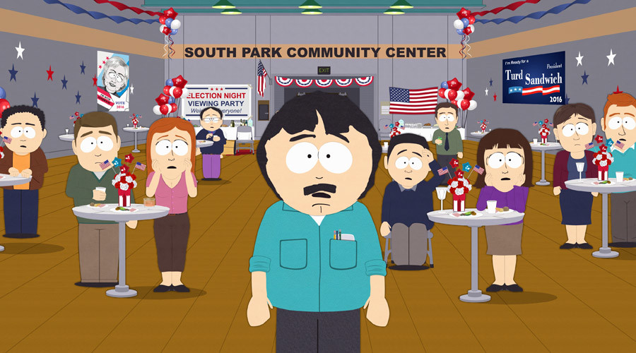‘Almost first gentleman’: ‘South Park’ episode quickly rewritten for shock Clinton defeat (VIDEO)