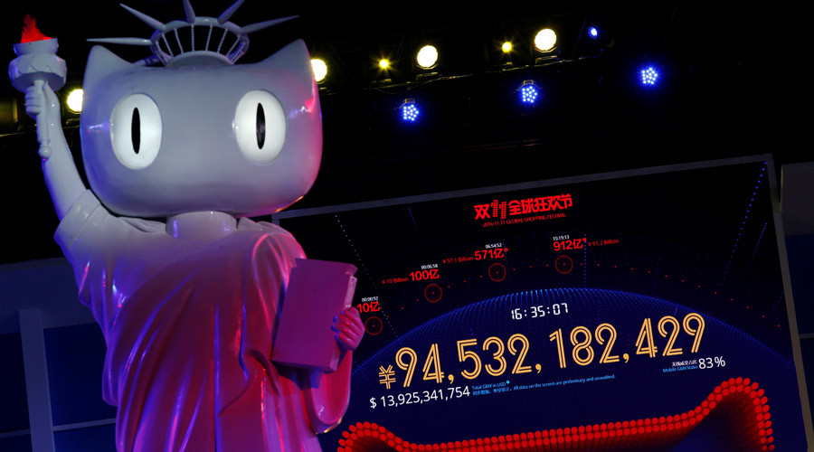 Alibaba’s Singles Day sales hit $1.5bn in seven minutes