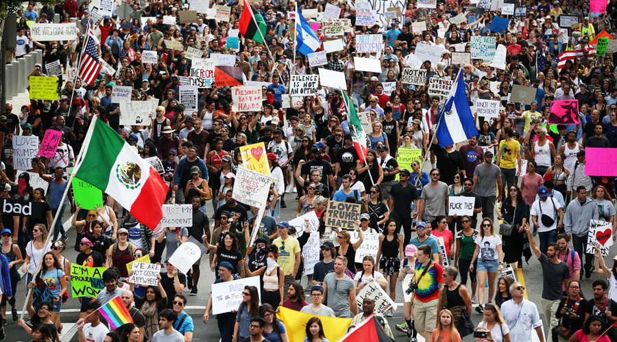 Turkey issues travel warning over anti-Trump protests in US