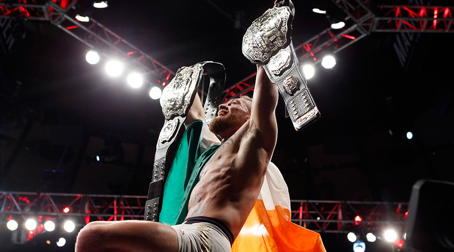 'Respect to the king': Social media reacts to history-maker Conor McGregor