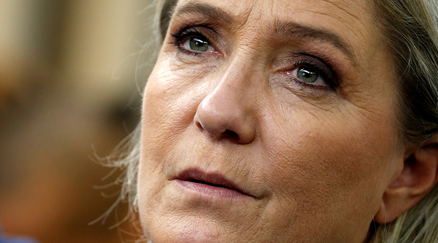 Le Pen says Trump victory boosts her chances for presidency, likens NF to UKIP