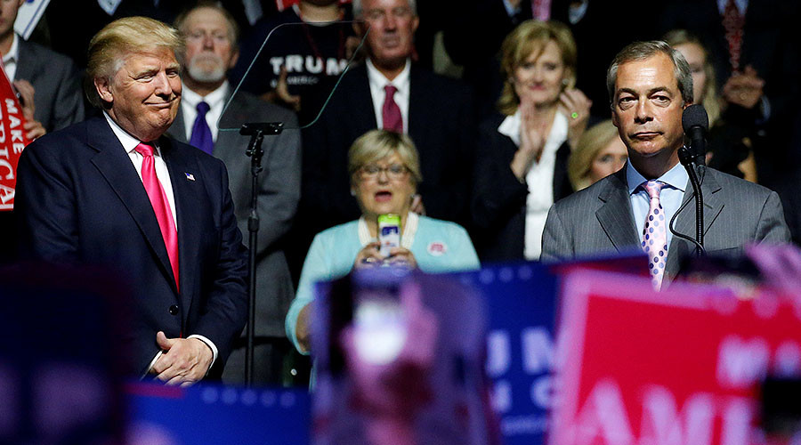 Theresa May wrong to dismiss Trump-Farage friendship, say rebellious Tories