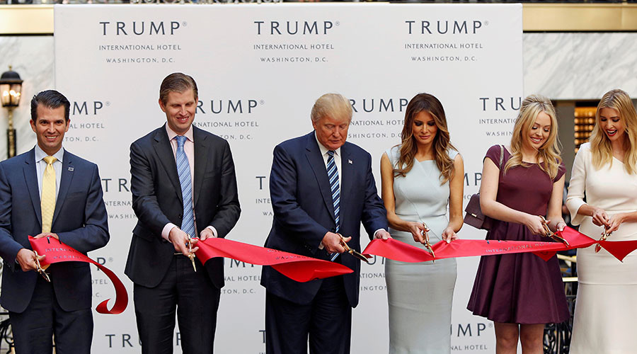 Top-secret clearance allegedly requested for Trump children, transition team denies claim
