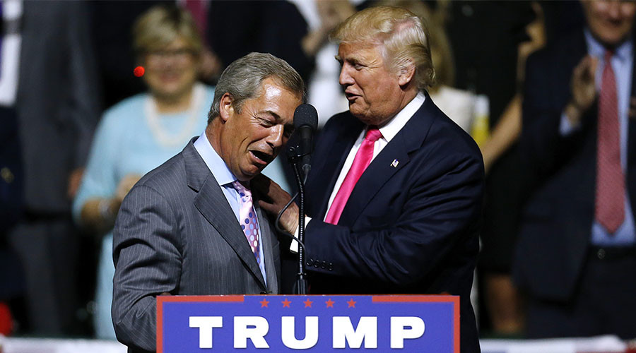 Trump camp ‘will call Nigel Farage before Theresa May’ to discuss policy, says UKIP donor