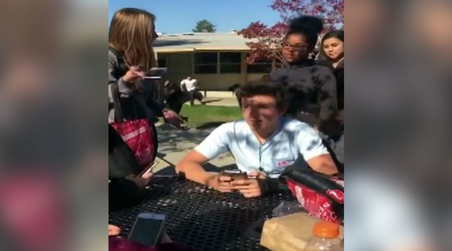 Trump-supporting high school student attacked over ‘racist’ Instagram post (VIDEO)
