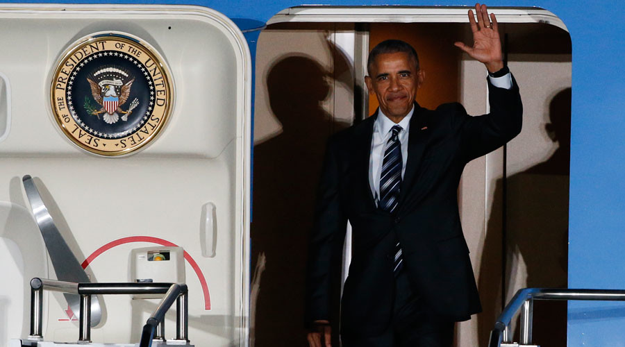 Obama on farewell tour says globalization is here to stay