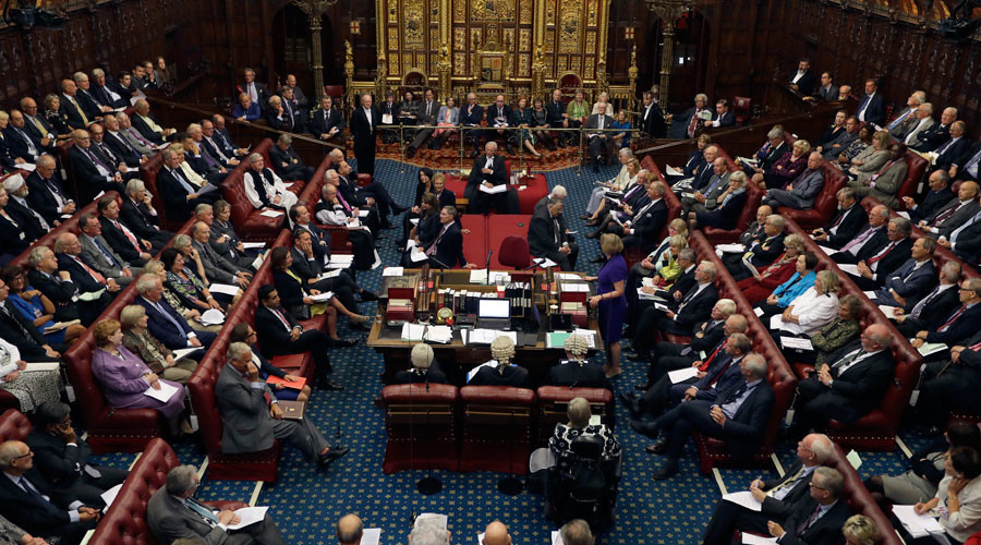 Theresa May shelves plans to strip House of Lords of veto powers… for now