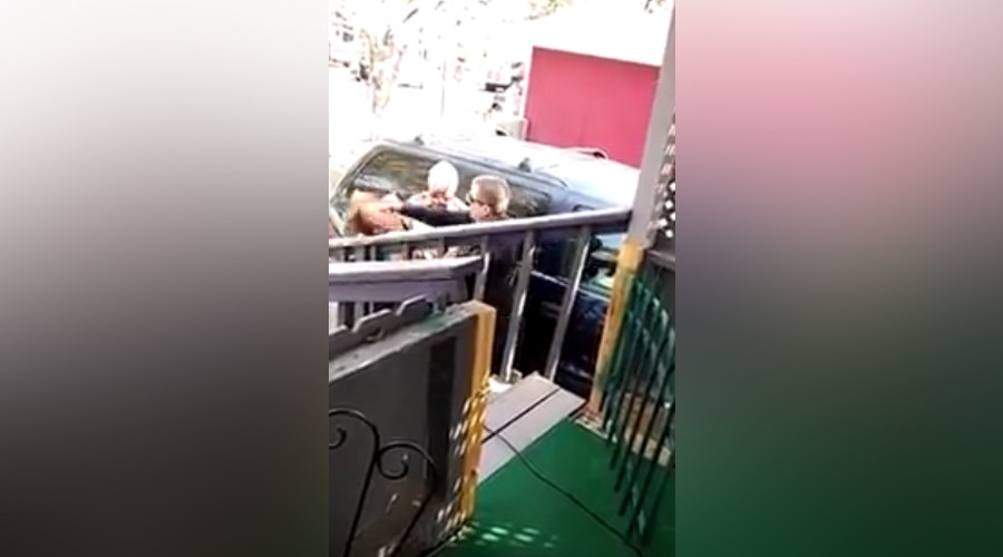 Police officer caught on camera brutally punching woman in the face (GRAPHIC VIDEO)