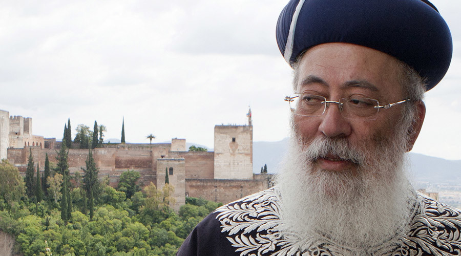 Jerusalem’s top rabbi says ‘homosexuality punishable by death,’ faces backlash