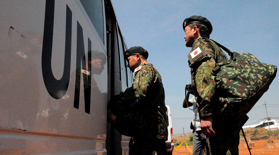 Japan deploys combat-authorized troops overseas for first time since WW2