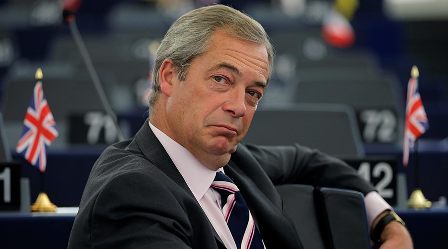 Nigel Farage savages Downing Street in blog for alt-right site Breitbart