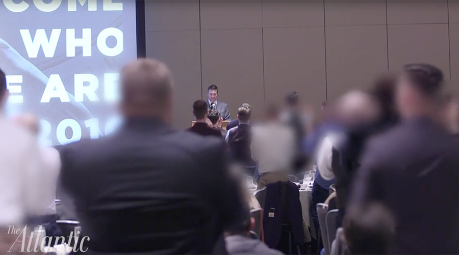 Trump disavows white nationalist group celebrating his victory with Nazi salutes