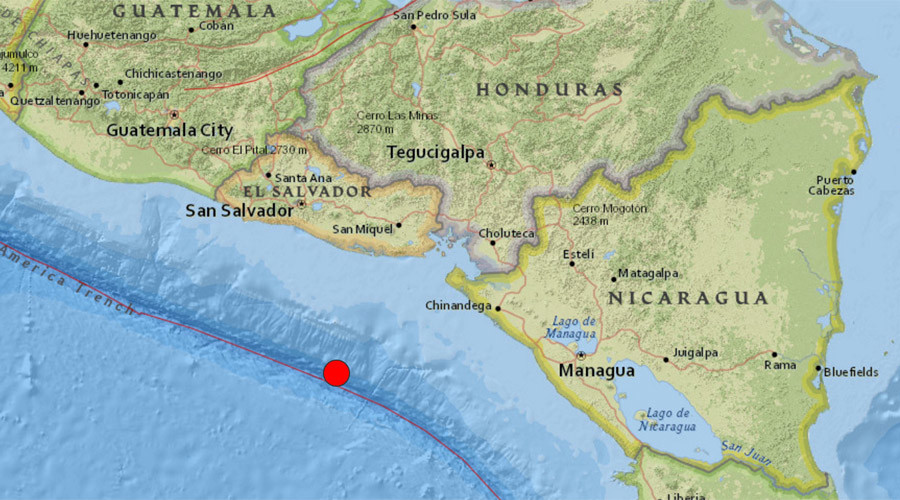 7.0 magnitude quake off Central America coast triggers tsunami alert